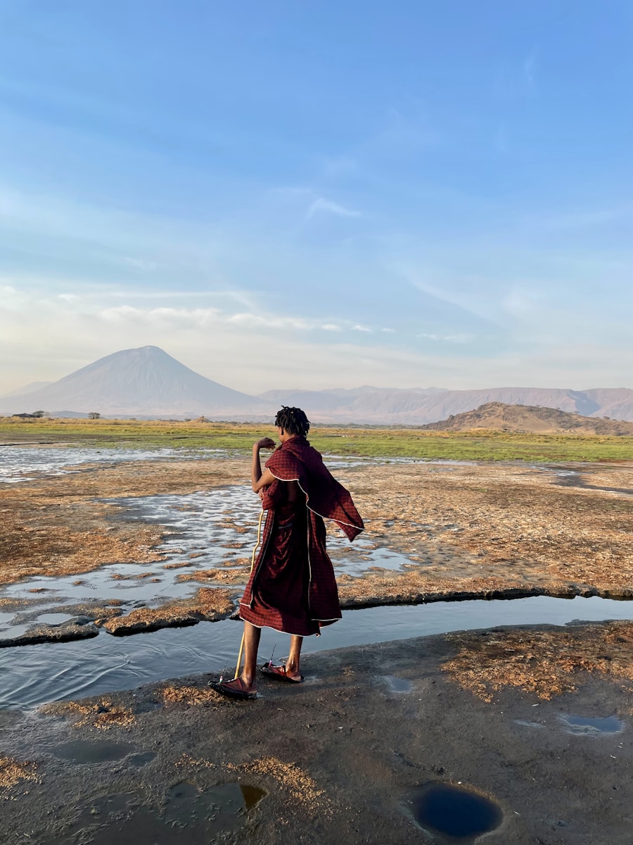 Lake Natron 3 a man and woman kissing on a beach